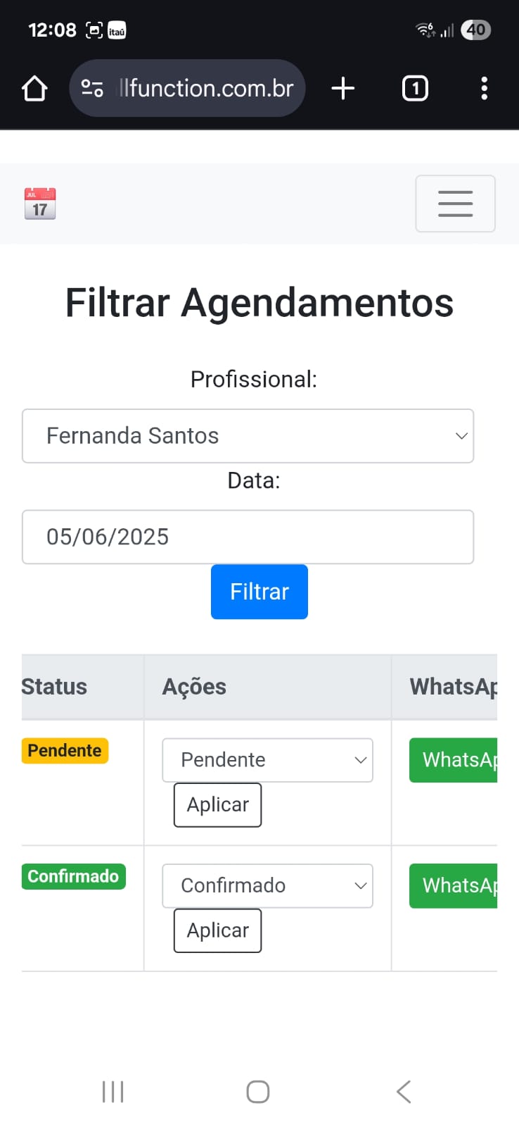 Controle Total da Sua Agenda